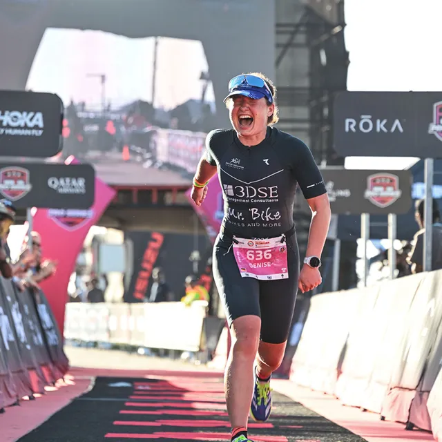 Sieg beim Ironman Südafrika, Denise Hiemann