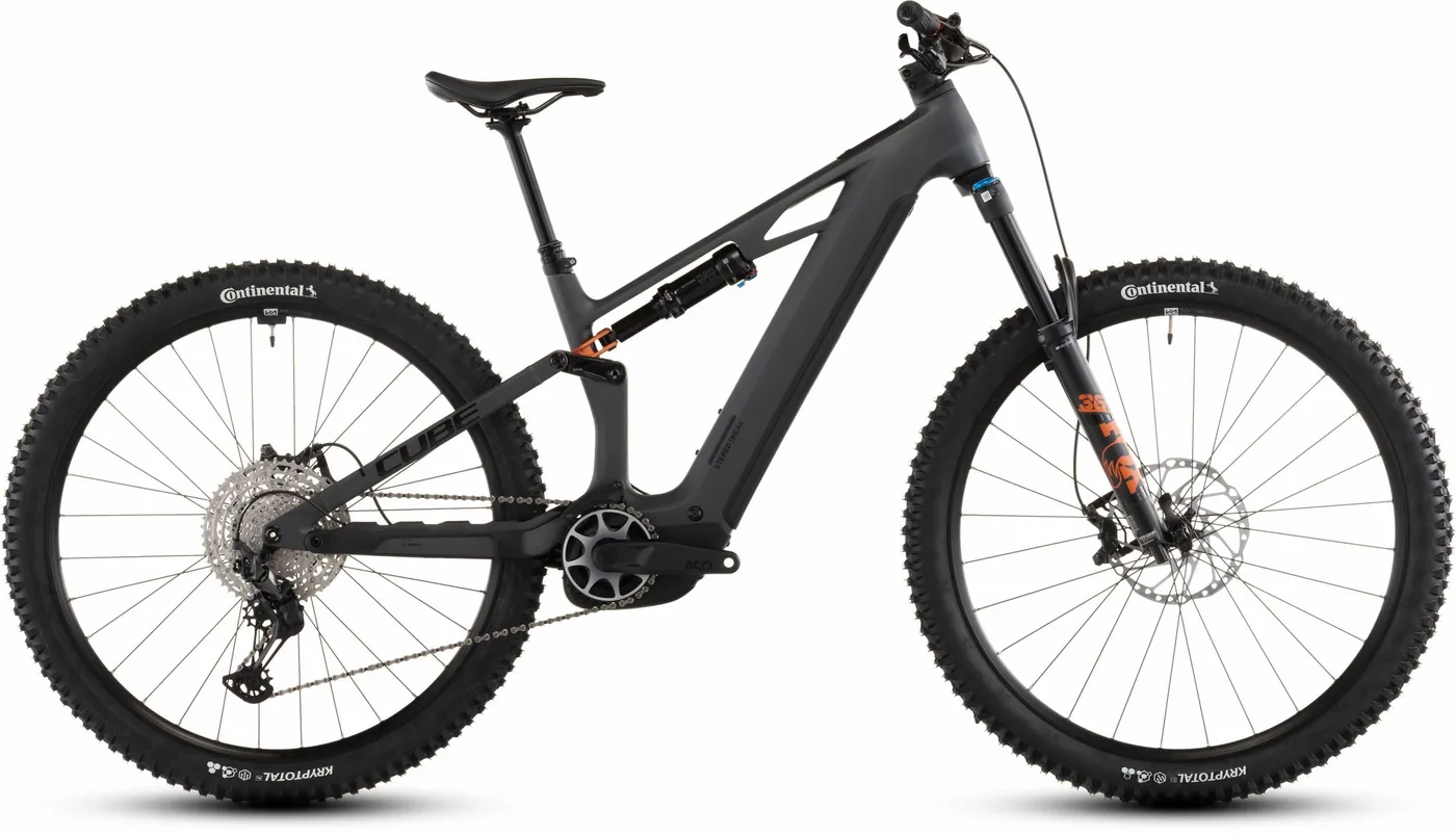 CUBE Stereo Hybrid ONE44 HPC SLX 800 slabgrey´n´orange