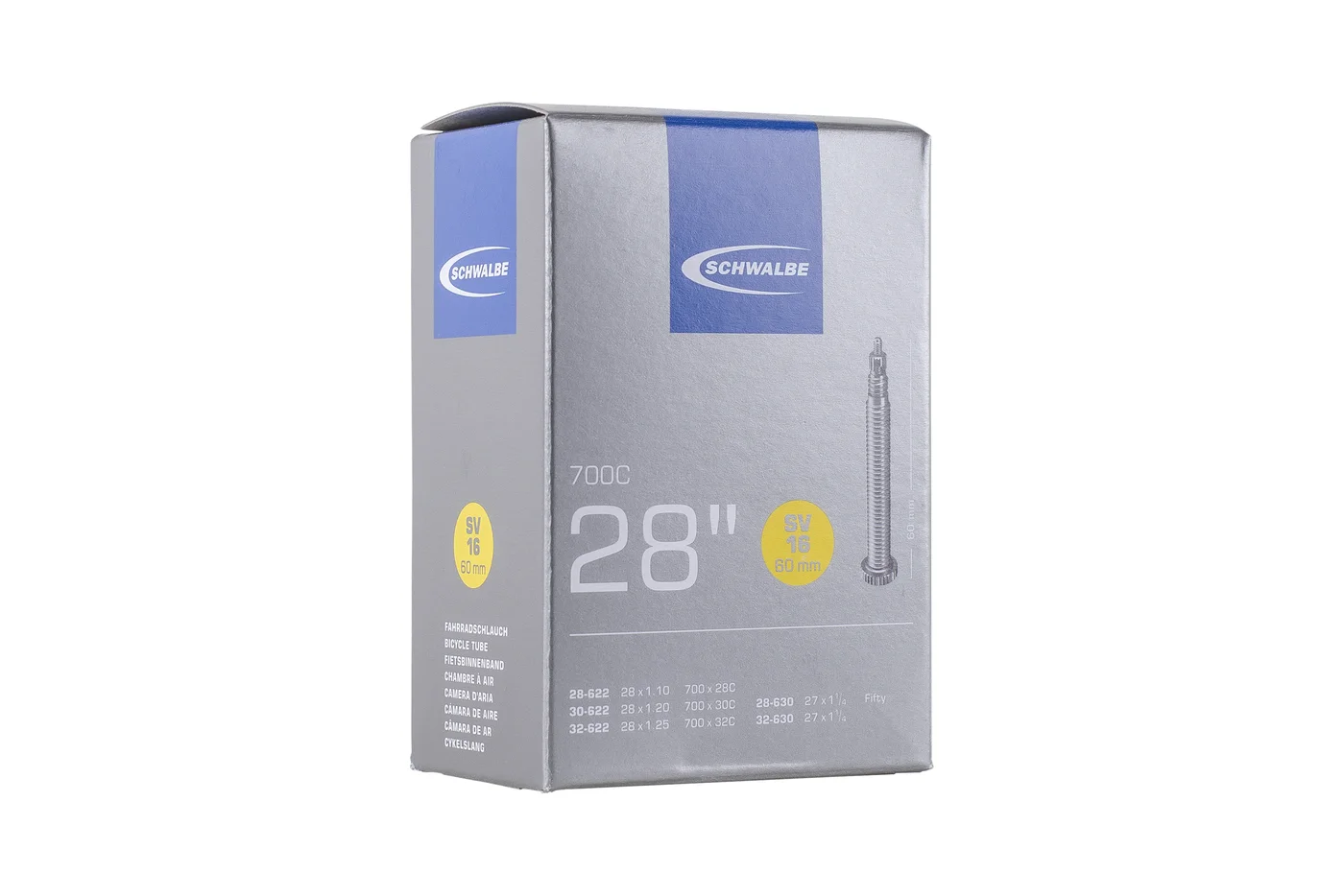 SCHWALBE Schlauch SV16, Ansicht 1