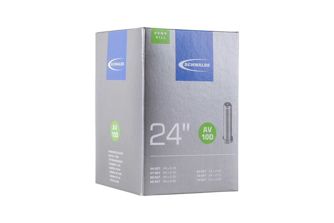 SCHWALBE Schlauch AV10D TR4 DOWNHILL, Ansicht 1