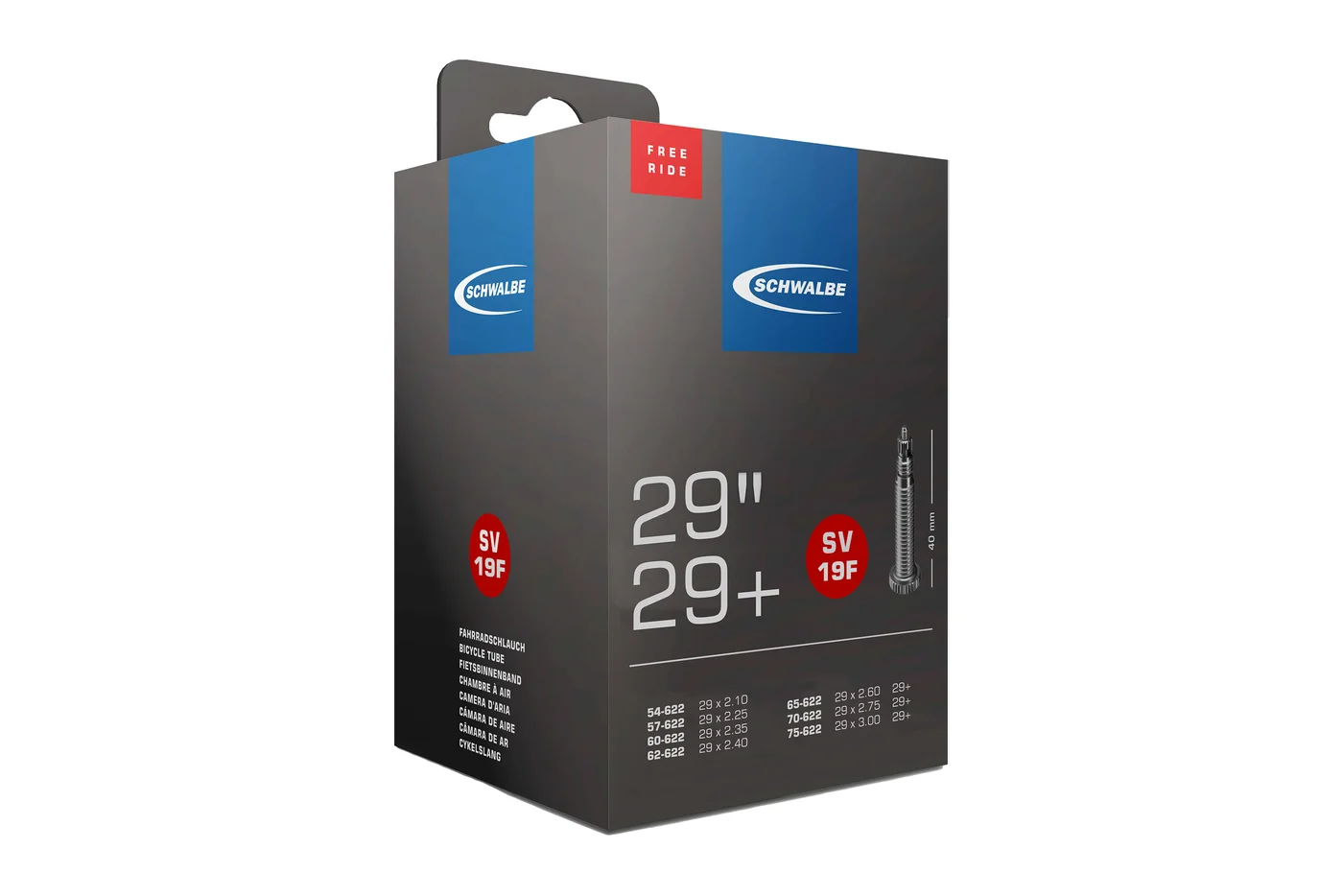 Schlauch Schwalbe SV19F FREERIDE, Ansicht 1
